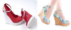 Yeni Trend Dolgu Topuk Ayakkabı