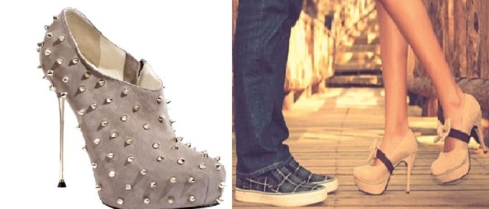 ince topuklu ayakkabı