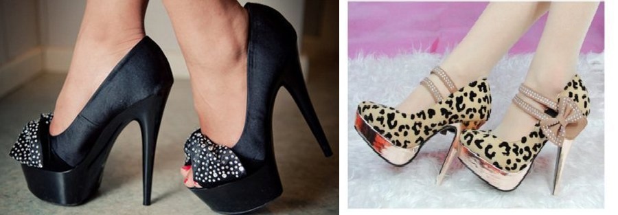 platform topuklu ayakkabı modelleri