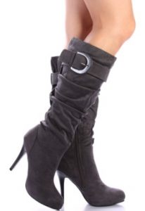 Yeni Tend Topuklu Bayan Çizme Modelleri