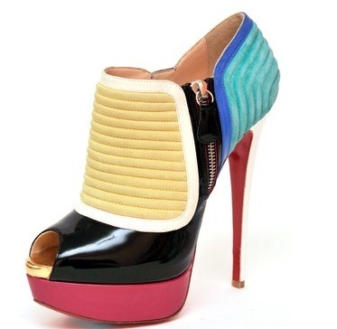 renkli 2012 rugan ayakkabi ornekleri1 Yeni Sezon Elisse Platform Topuklu Ayakkabılar 22