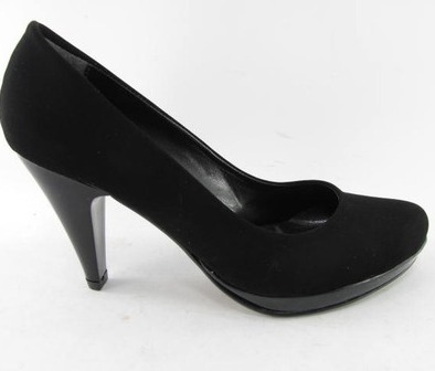 kucuk topuklu siyah suet ayakkabi modelleri Siyah Süet Yüksek Platform Topuklu Ayakkabılar 8
