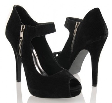 yeni trend en guzel siyah suet ayakkabi modelleri Siyah Süet Yüksek Platform Topuklu Ayakkabılar 18