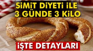 Simit Diyeti