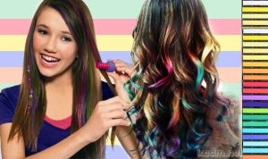 Modanın Son Ürünü: Saç Tebeşirleri