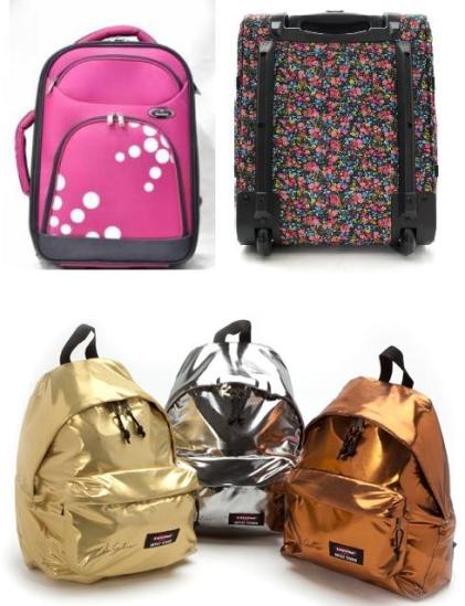 Çekçekli Eastpak Valiz ve Sırt Çantası Modelleri