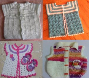 Kız Bebek Kışlık Örgü Modelleri