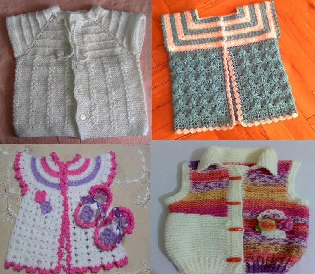 Kız Bebek Kışlık Örgü Modelleri